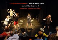 Stage théâtre impro week-end novembre Paris. Du 23 septembre au 19 novembre 2023 à Paris. Paris.  13H00